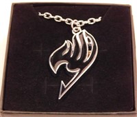 New Black Anime Pendant Necklace with 20" Chain