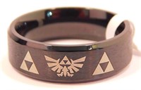 New Triforce Band Ring (Size 12) New in Gift Box.