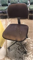 Metal and cloth office chair