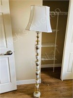 floor lamp with marble accents