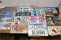 AWESOME LICENSE PLATE COLLECTION ! -F-1