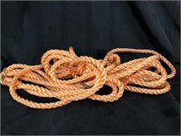 14 Foot x 2 Orange Ropes for swings