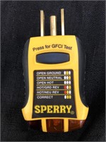 Sperry Outlet Tester GFCI