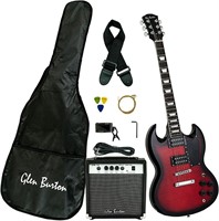 Glen Burton GE56BCO-RDS Electric Guitar