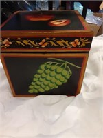 Handpainted Wood Box