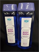 P.O.V. Lavender& Jasmine body wash.