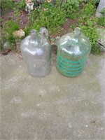 Two 5 gallon Carboys