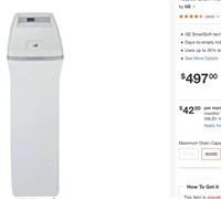 GE Water Softener