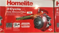Homelite gas blower/vac
