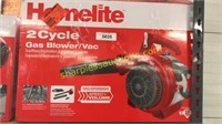 Homelite gas blower/vac
