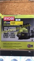 RYOBI gas backpack blower