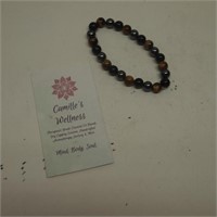 Cameille's Wellness/Tigerseye, black obsidian,