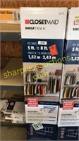 Closetmaid adjustable closet organizer kit