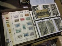 STAMPS AND POSTCARDS
