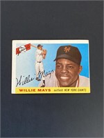 1955 Topps Willie Mays Card #194