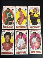 1969 Topps Rookie Lot Hayes Unseld Reed Hawkins ..