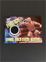 2001 Fleer WWF Stone Cold Steve Austin Worn Shirt