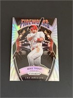 2020 Prizm Mike Trout Silver Fireworks
