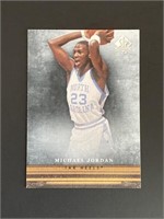 2013 Sp Authentic Michael Jordan Canvas Card SP