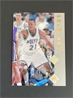 1995 SP Kevin Garnett Rookie Card #169