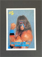 1990 Classic WWF Ultimate Warrior Rookie Card