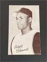 1947-66 Exhibit Roberto Clemente Card