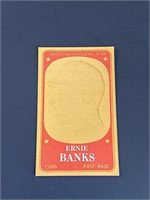 1965 Topps Embossed Ernie Banks Card