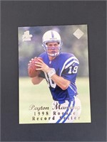 1998 Edge 1st Place Peyton Manning Rookie Card