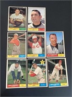 1961 Topps Baseball Card Lot