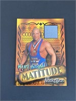 2003 Fleer Kurt Angle Mattitiude Relic Card