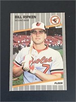 1989 Fleer Billy Ripken F@*K Face Card Error