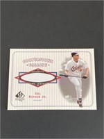 Sp Authentic Cal Ripken Jr. Game Used Jersey Card