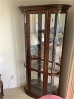 Display cabinet with light, great shape