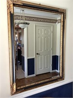 Large wall hanging mirror