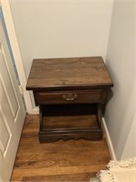 Table with storage, good shape