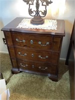 Vintage side table with 3 drawers, great shape