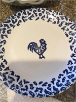 Folk Craft Animals pattern dishes (6 plates: 5