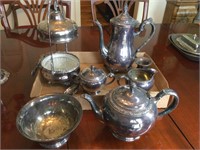 Silver tea set