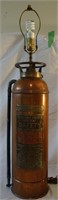 CANADIAN PACIFIC FIRE EXTINGUISHER LAMP