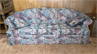Upholstered sofa by Justice Mfg.