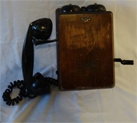 ANTIQUE NORTHERN ELECTRIC CRANK TELEPHONE