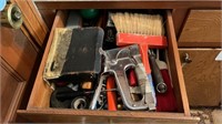 Contents of one drawer - household tools