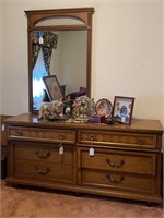 6-drawer dresser and mirror