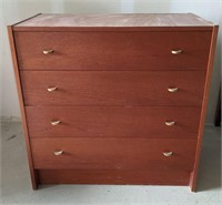 4 Drawer Mid-Century Modern Dresser