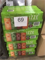 (96) IZZE SPARKLING JUICE EXP 10/21