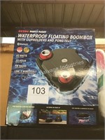 WATERPROOF FLOATING BOOM BOX (NO CHARGER)
