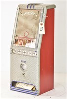 Vintage Silver-Queen Gum Vending Machine
