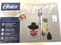 OSTER STAINLESS STEEL HAND BLENDER QITH