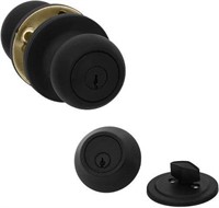 AMAZON BASICS ENTRY KNOB AND DEADBOLT 2