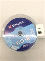 50 PCS VERBATIM CDR 700 MB BLANK CDS